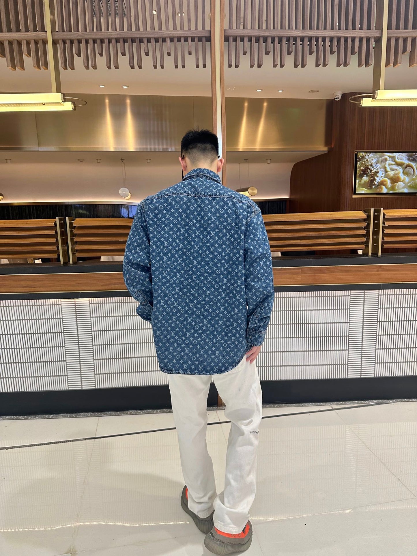 ZZLL / 루이비통 데님 코트