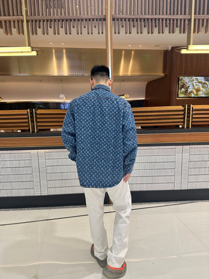 ZZLL / 루이비통 데님 코트