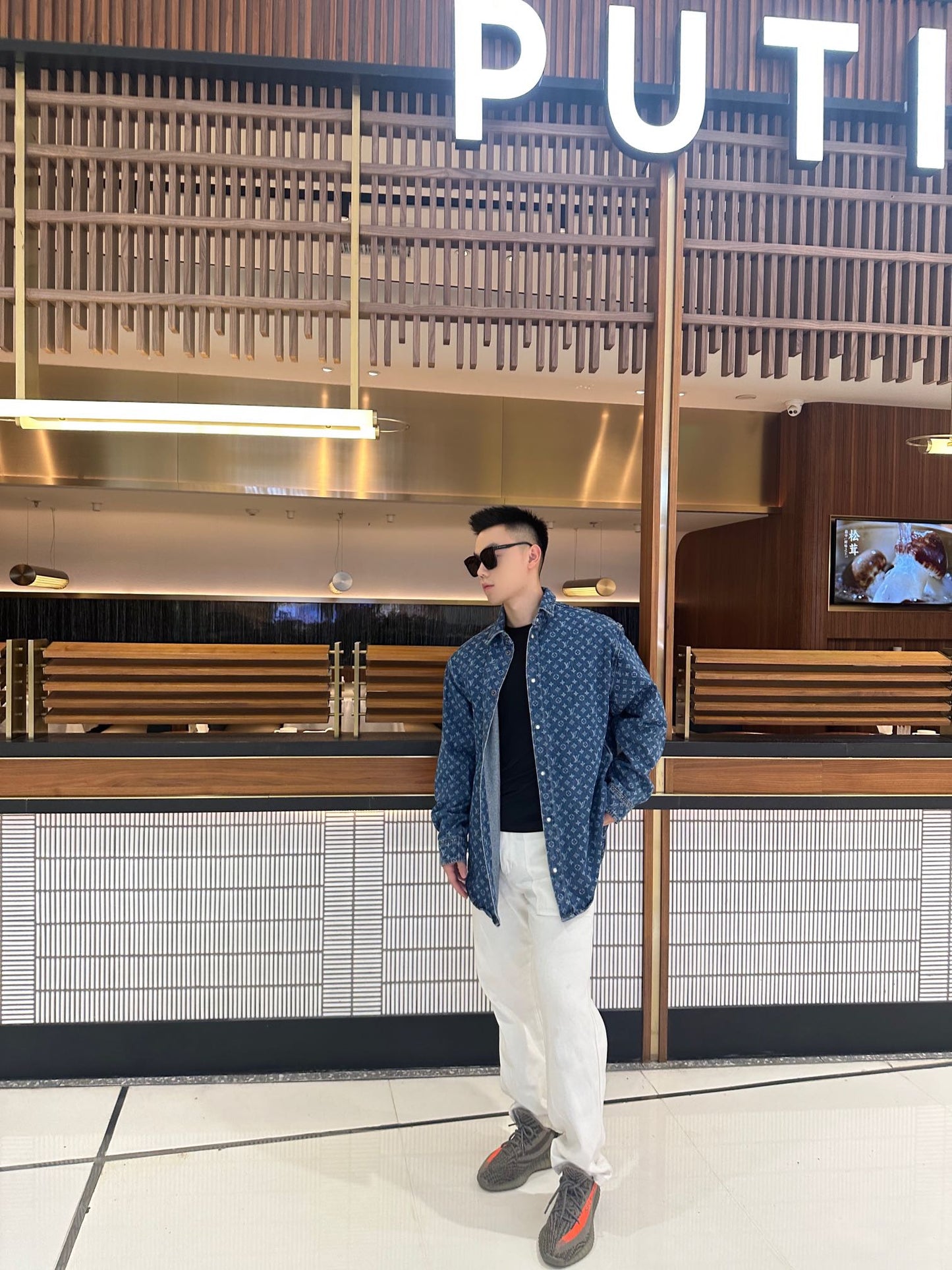 ZZLL / 루이비통 데님 코트