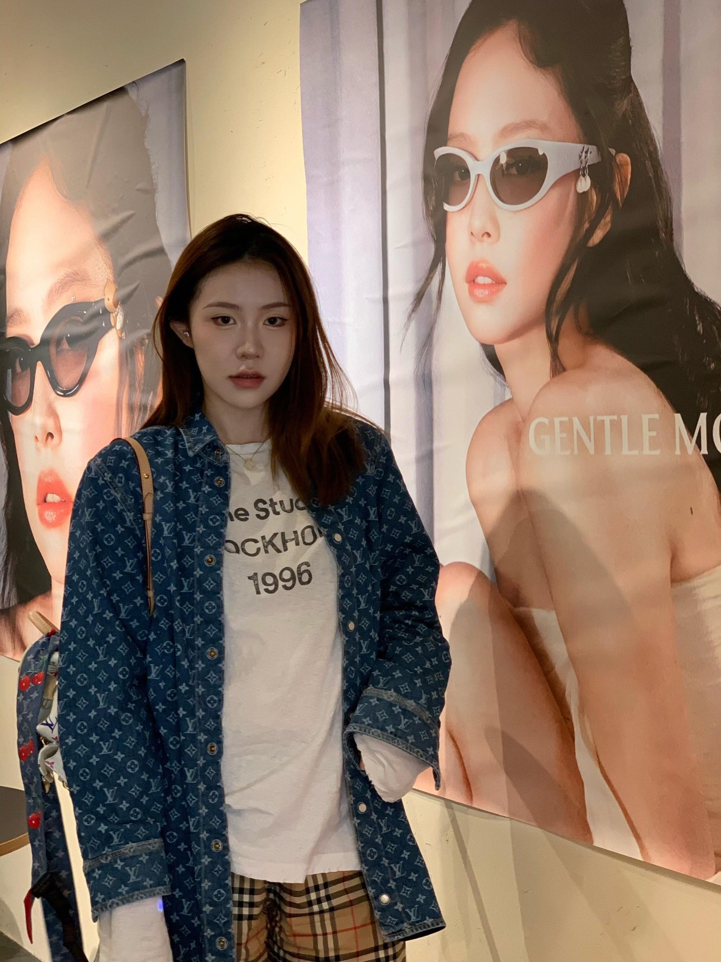 ZZLL / 루이비통 데님 코트