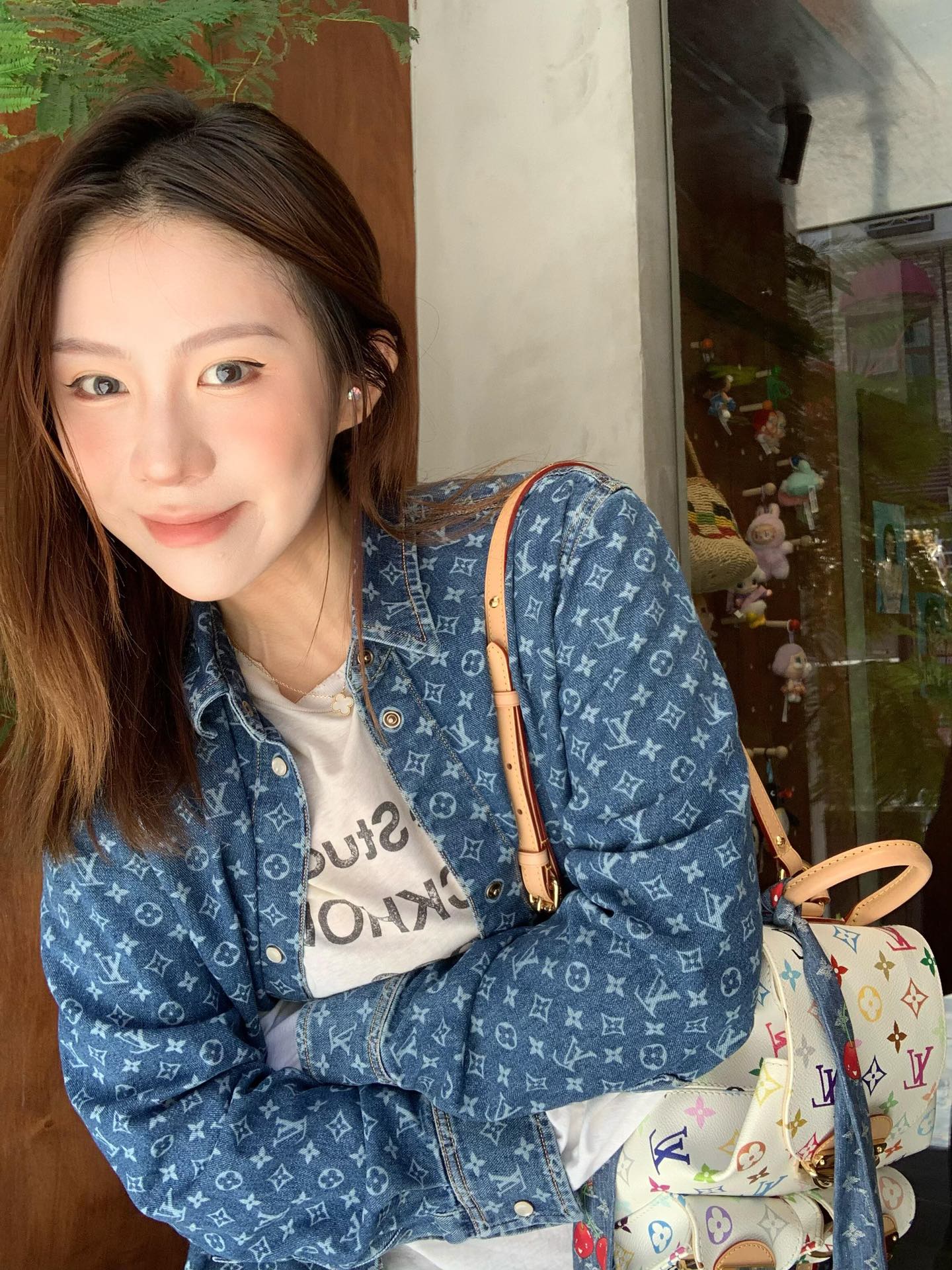 ZZLL / 루이비통 데님 코트
