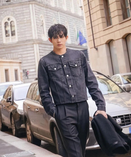 ZZLL / 프라다 데님 코트