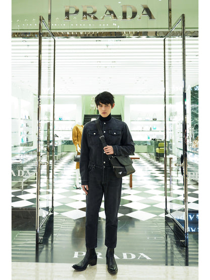 ZZLL / 프라다 데님 코트