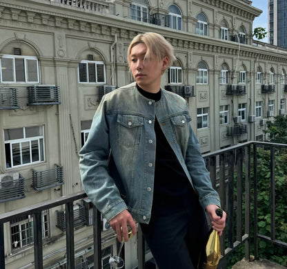 ZZLL / 프라다 데님 코트