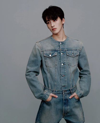 ZZLL / 프라다 데님 코트