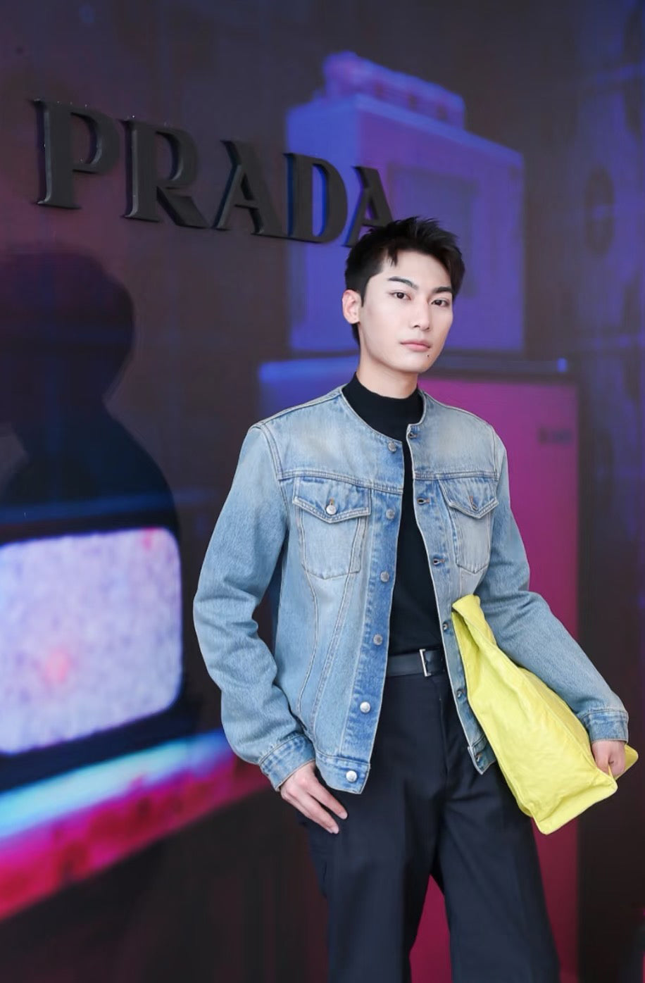 ZZLL / 프라다 데님 코트