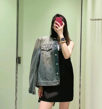 ZZLL / 프라다 데님 코트