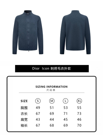 ZZLL / 디올 니트 코트
