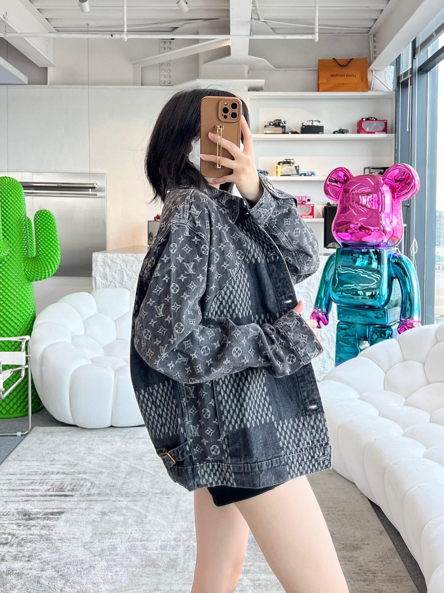 ZZLL / 루이비통 재킷 데님 코트