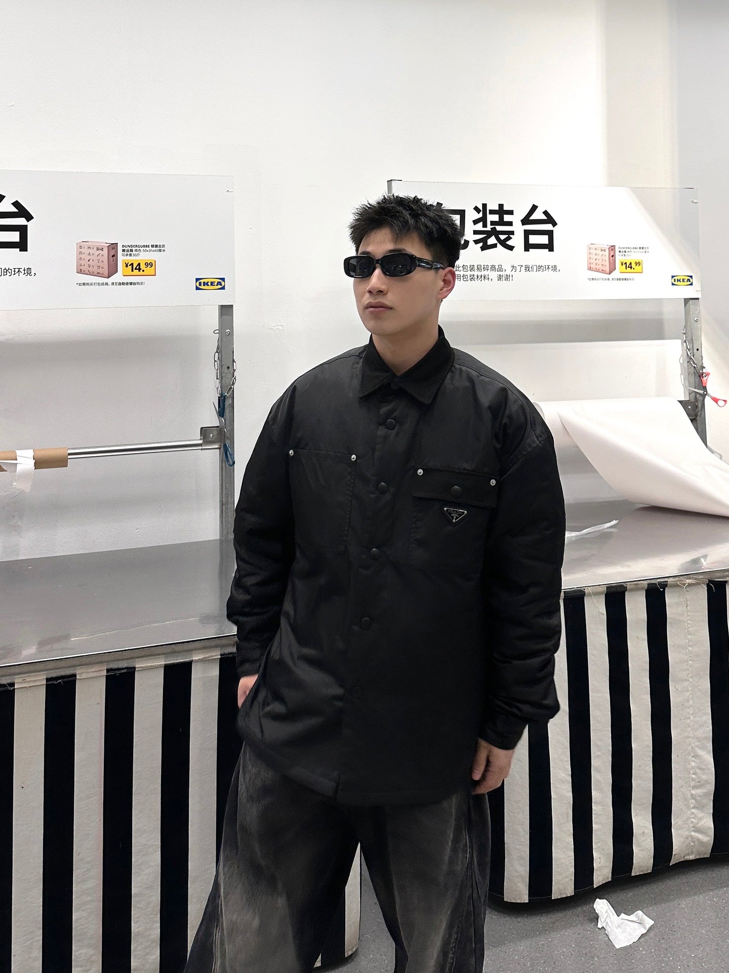 ZZLL / 프라다 재킷 코트