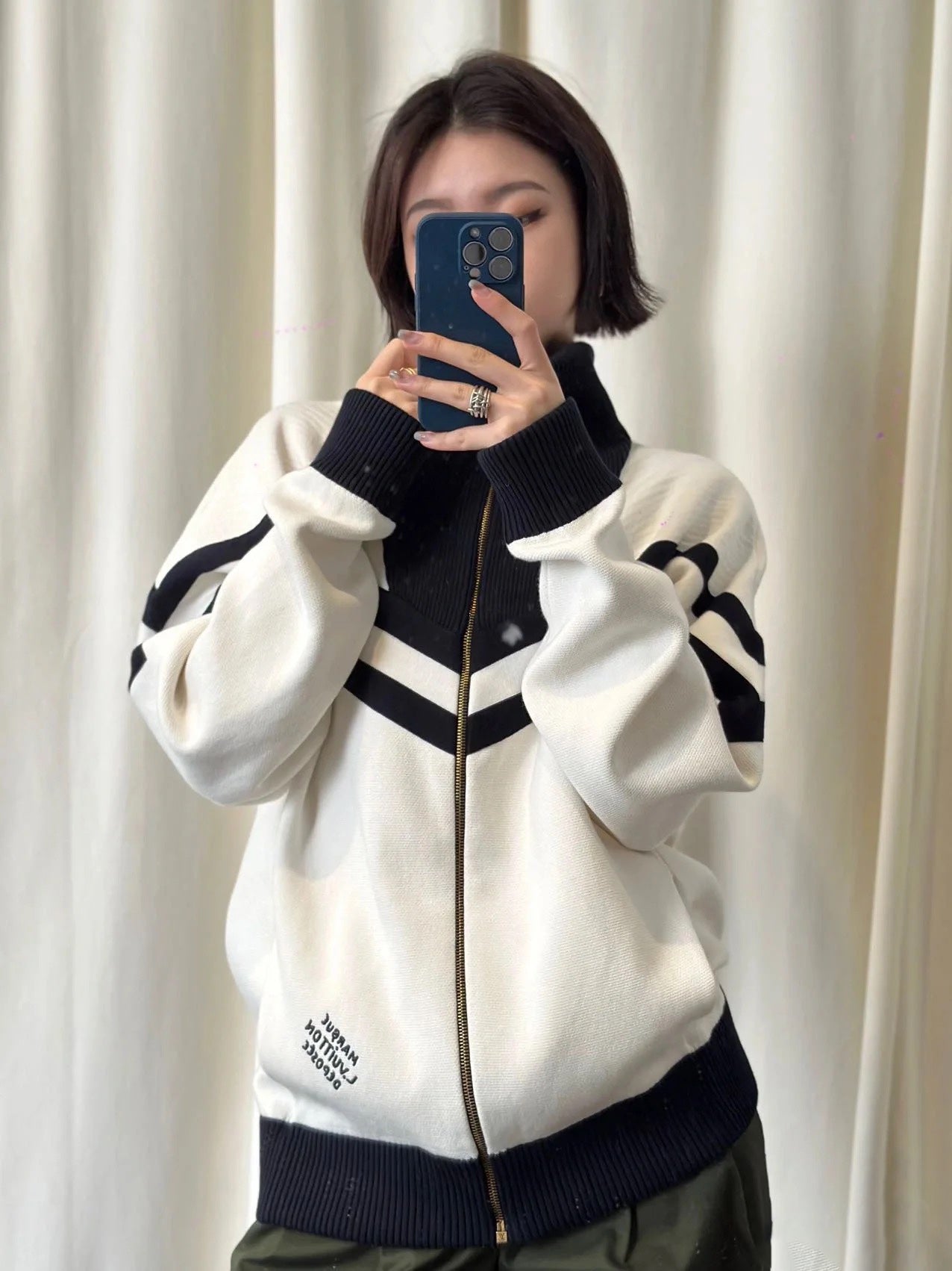 ZZLL / 루이비통 니트 코트
