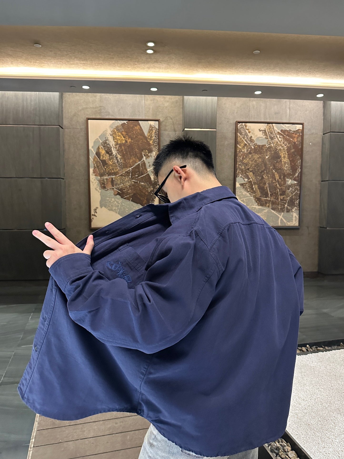 ZZLL / 디올 셔츠