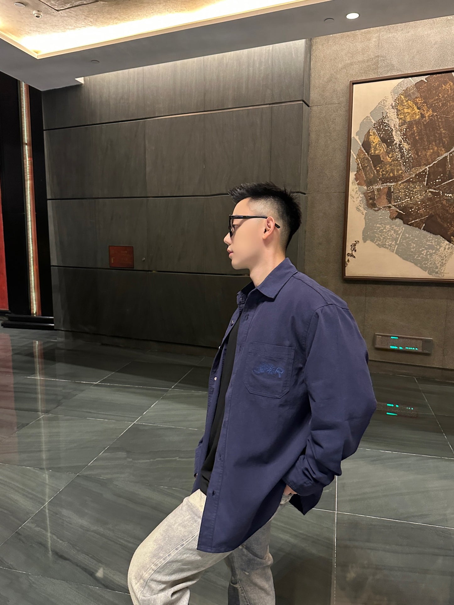 ZZLL / 디올 셔츠