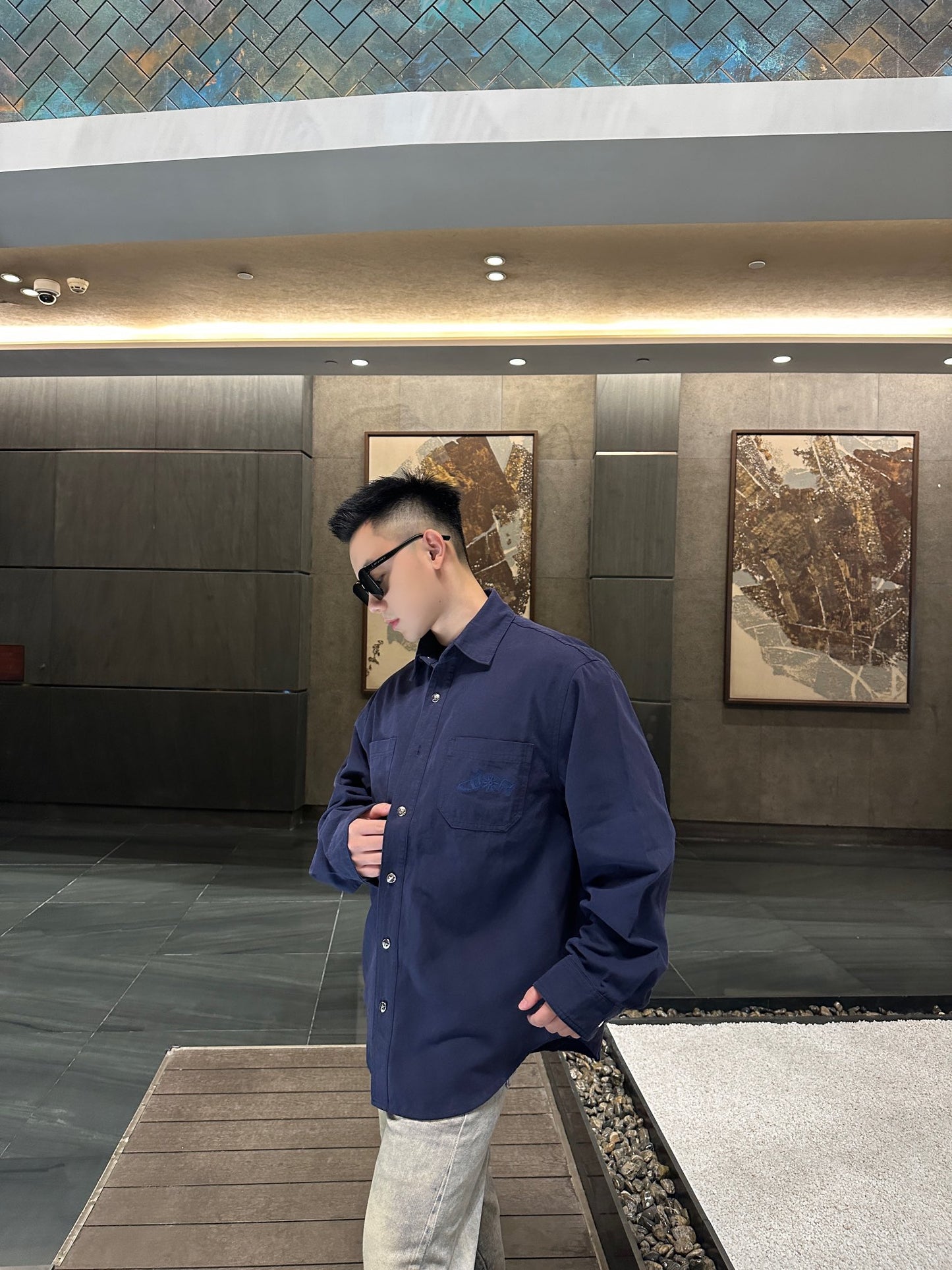 ZZLL / 디올 셔츠