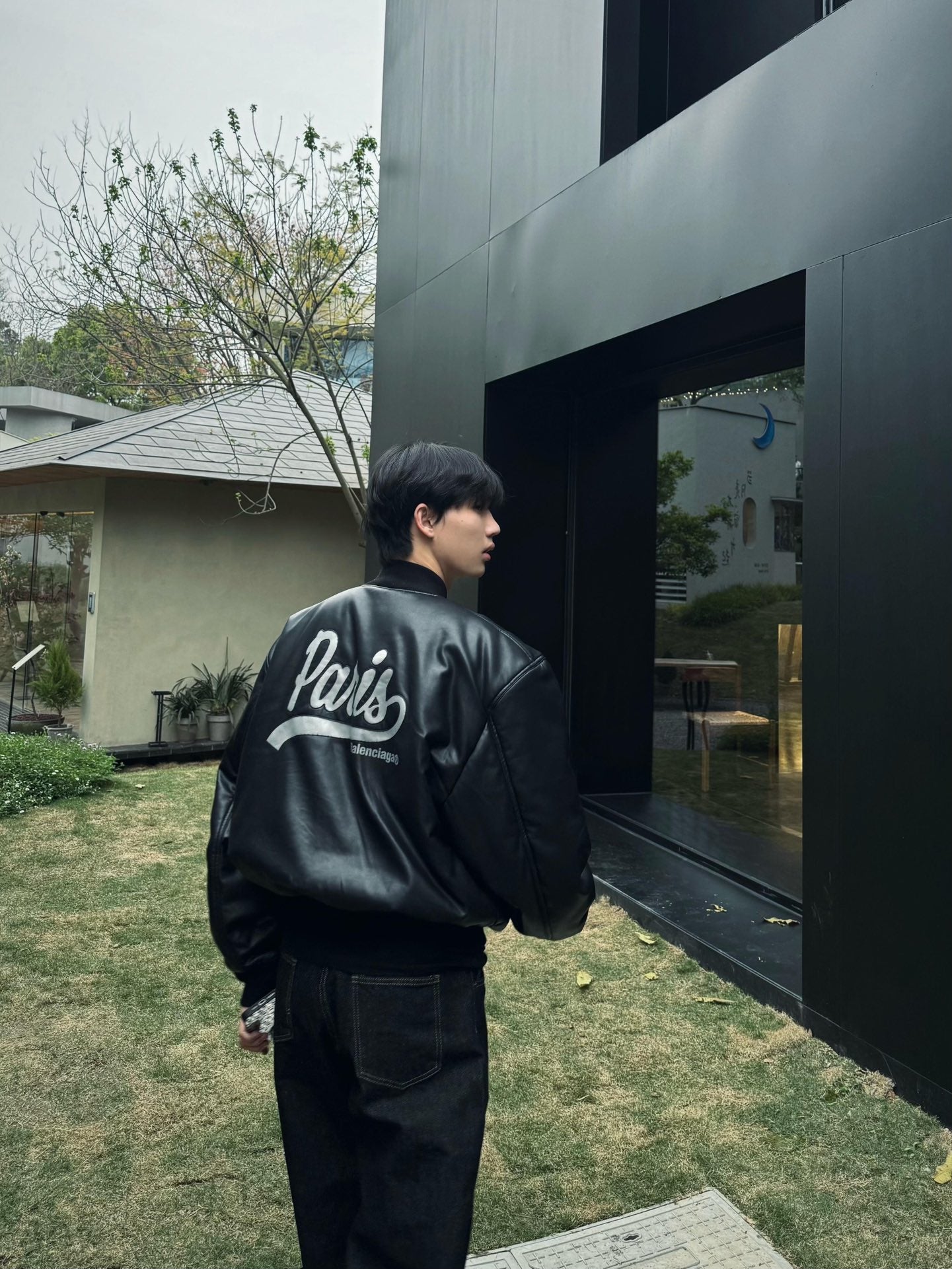 ZZLL / 발렌시아가 가죽 재킷