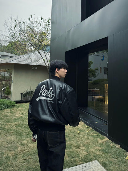 ZZLL / 발렌시아가 가죽 재킷