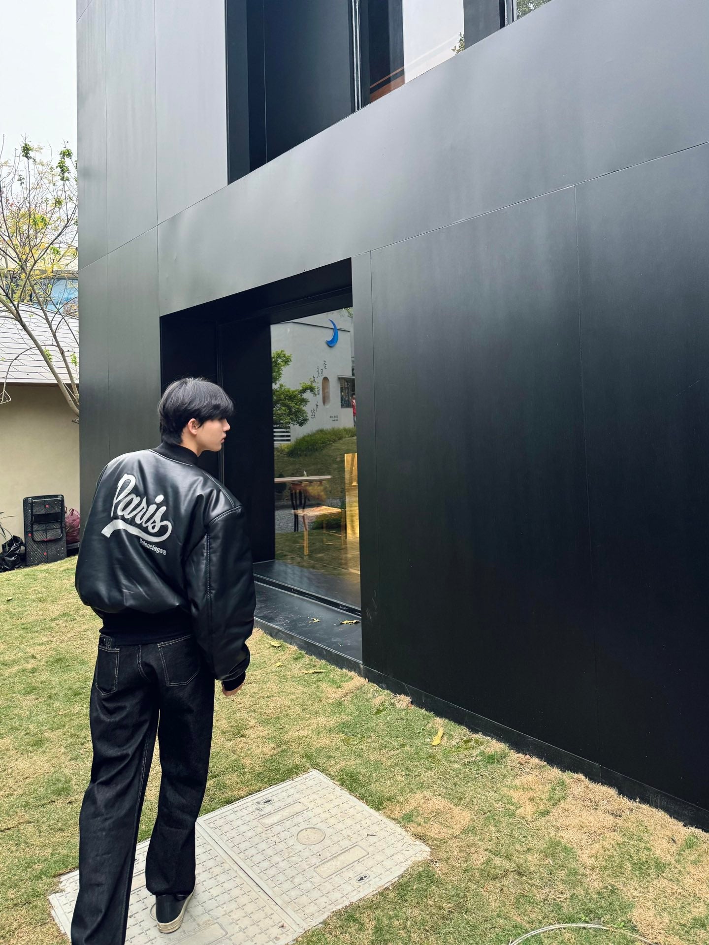 ZZLL / 발렌시아가 가죽 재킷