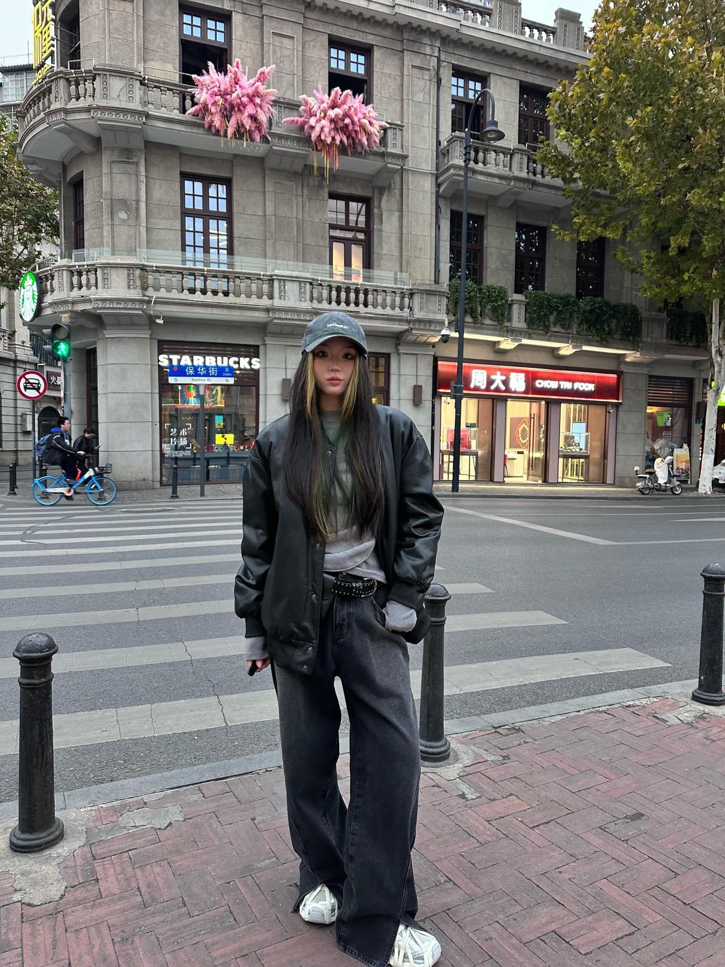 ZZLL / 발렌시아가 가죽 재킷