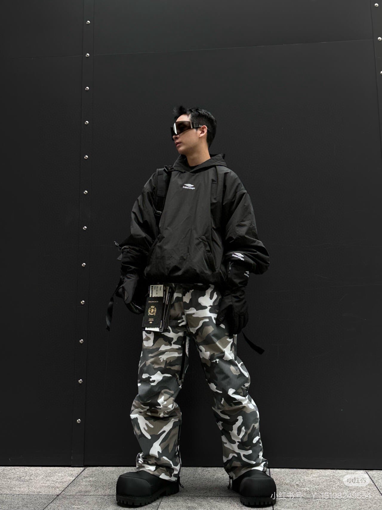 GTR / 발렌시아가 기모 후트티