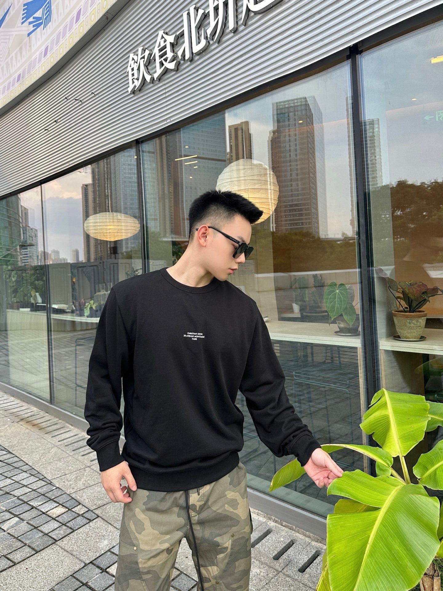 ZZLL / 디올 후드티