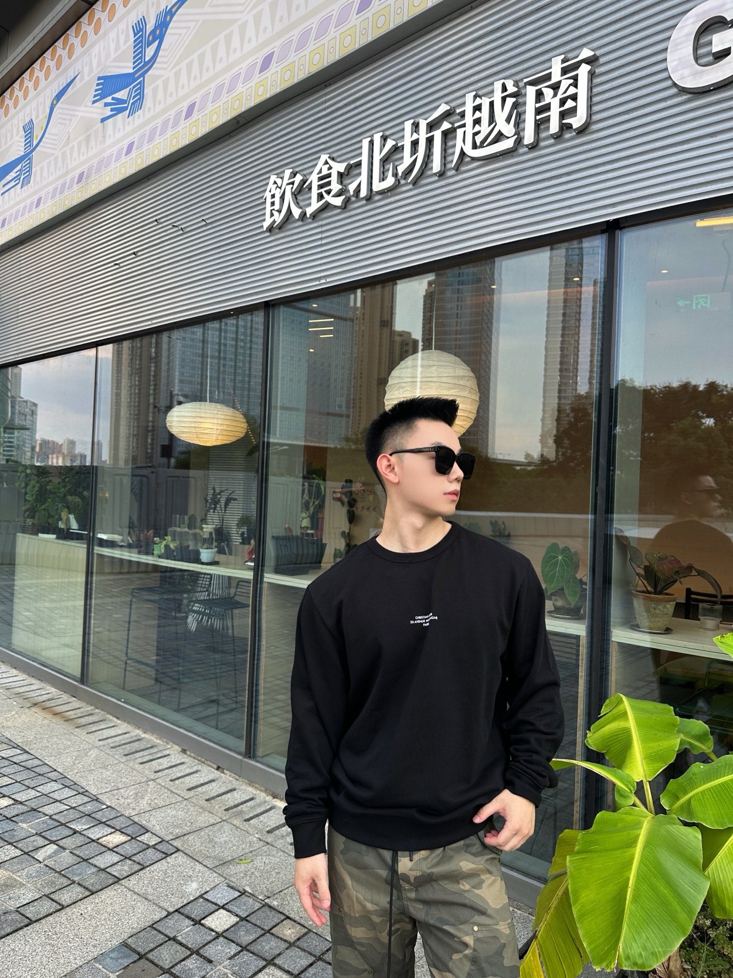ZZLL / 디올 후드티