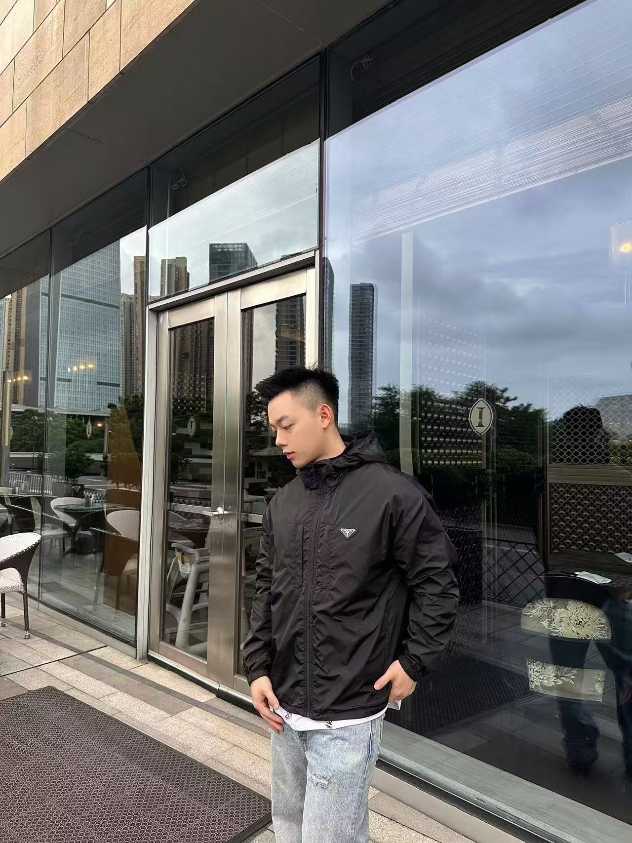 GTR / 프라다 양면 후드 자켓