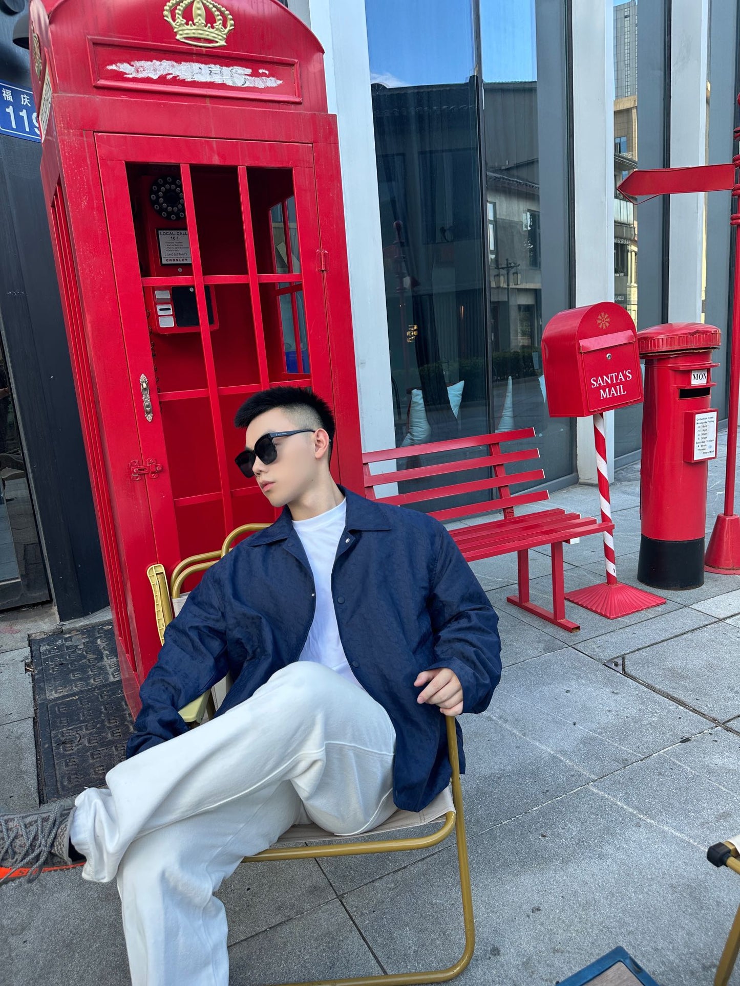 ZZLL / 디올 재킷 코트