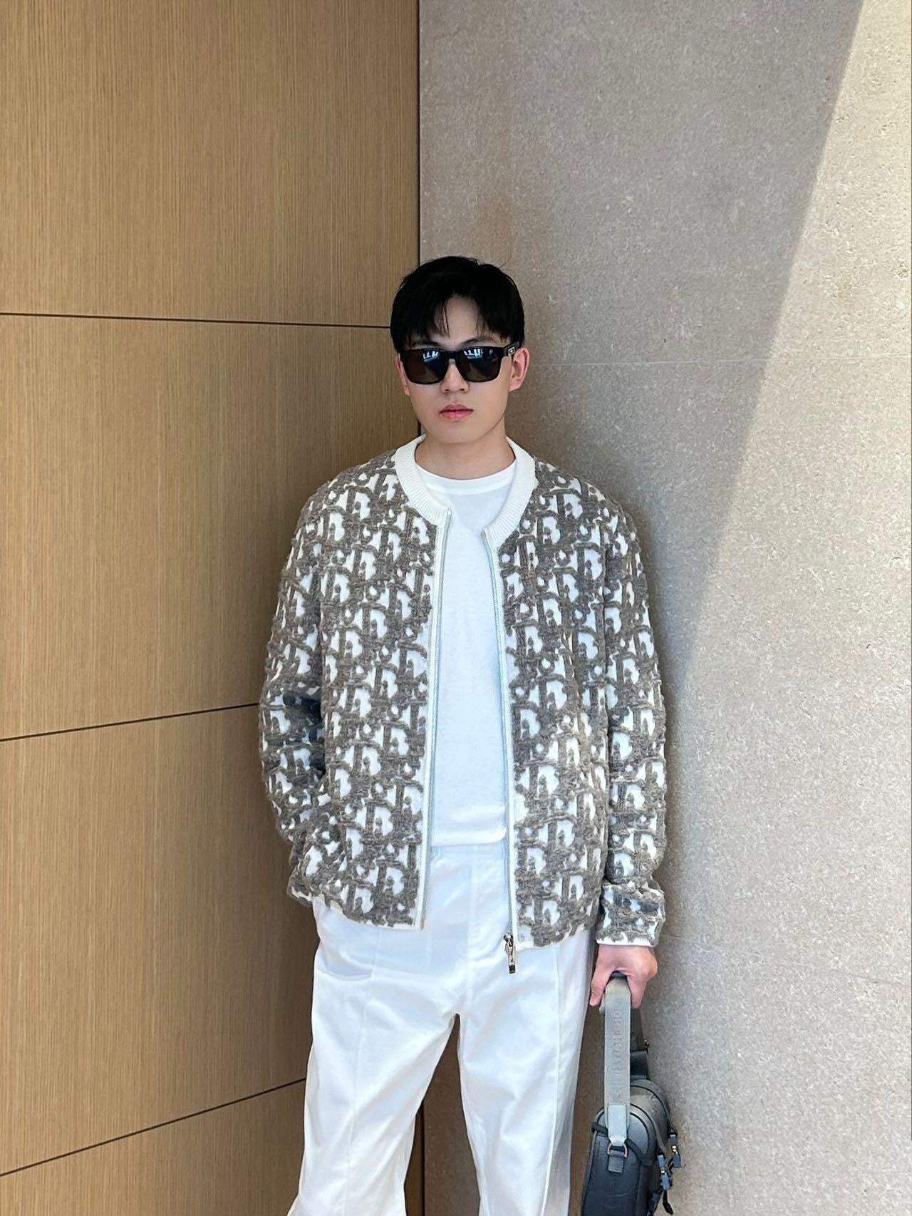 ZZLL / 디올 니트 코트