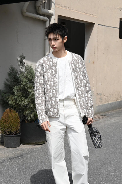 ZZLL / 디올 니트 코트