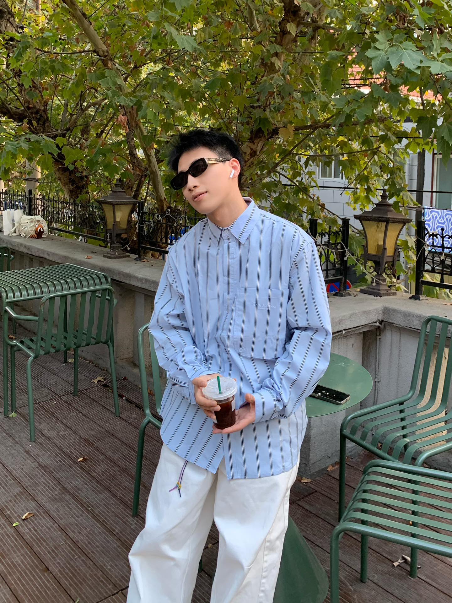 ZZLL / 디올 셔츠