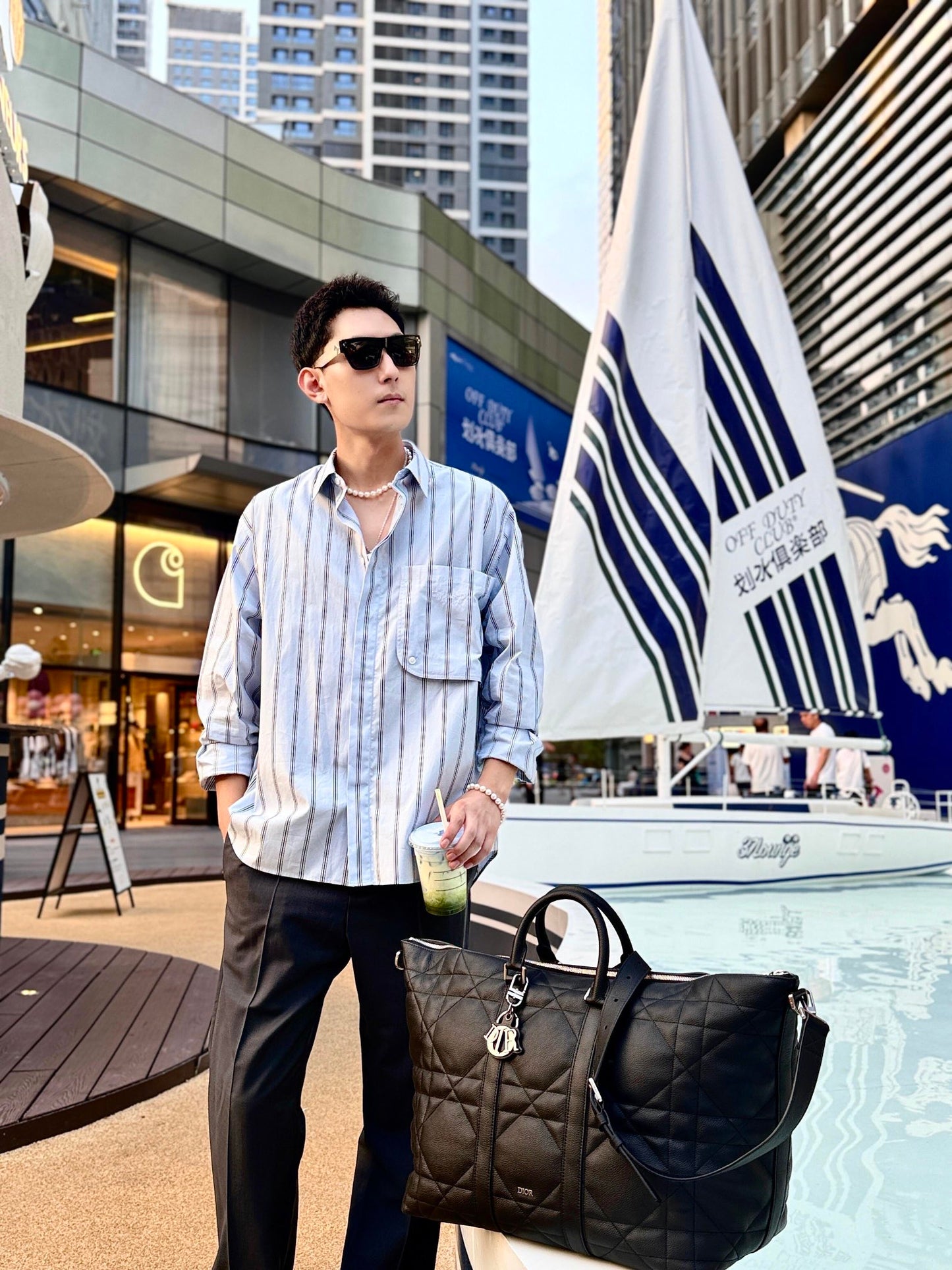 ZZLL / 디올 셔츠