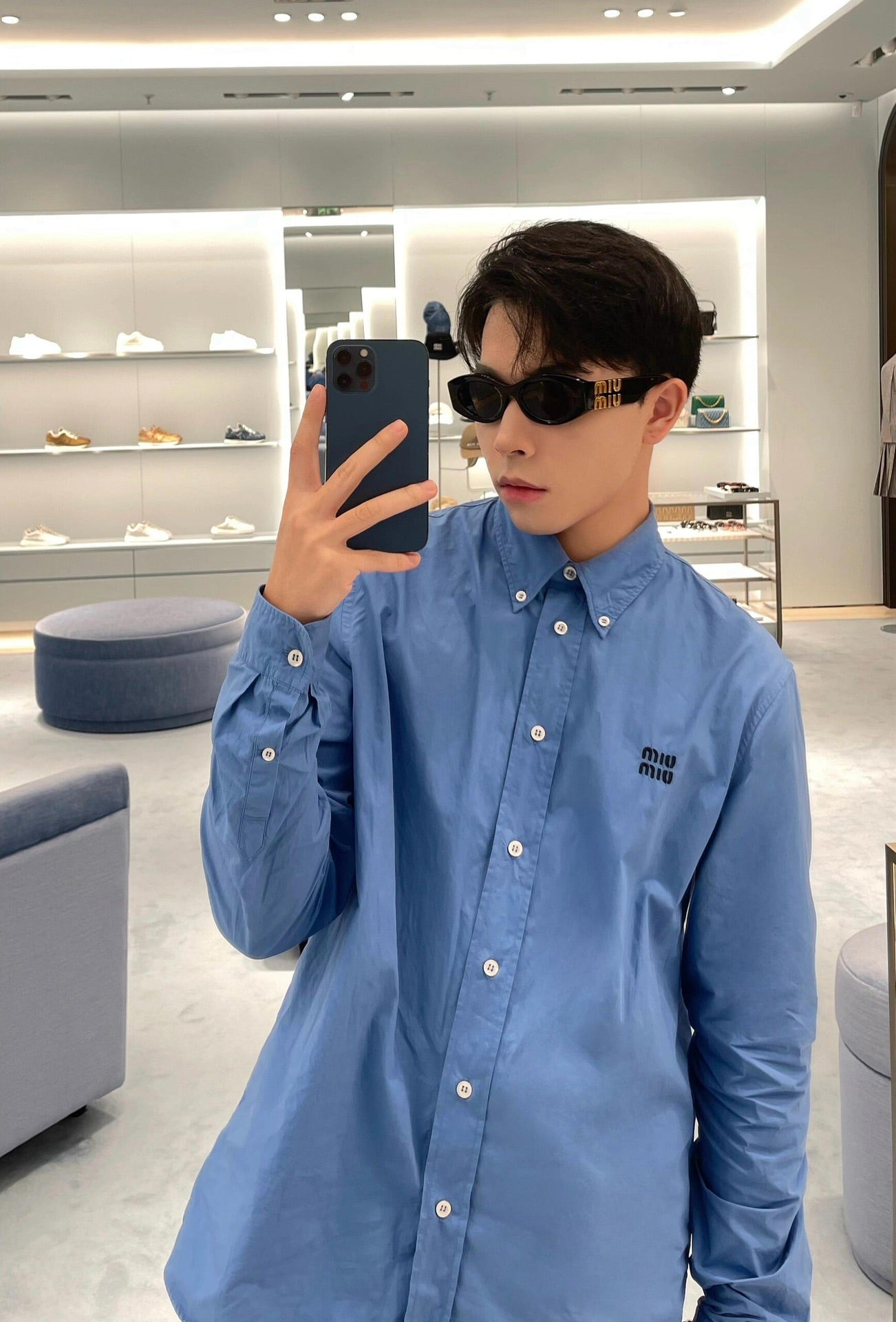 ZZLL / 미우미우 셔츠