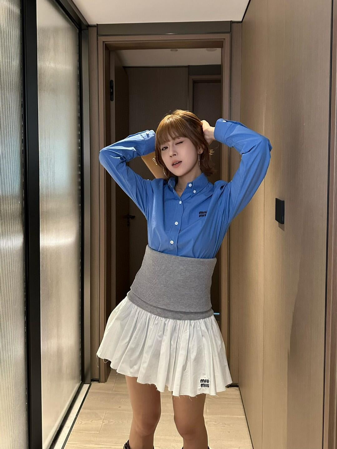 ZZLL / 미우미우 셔츠