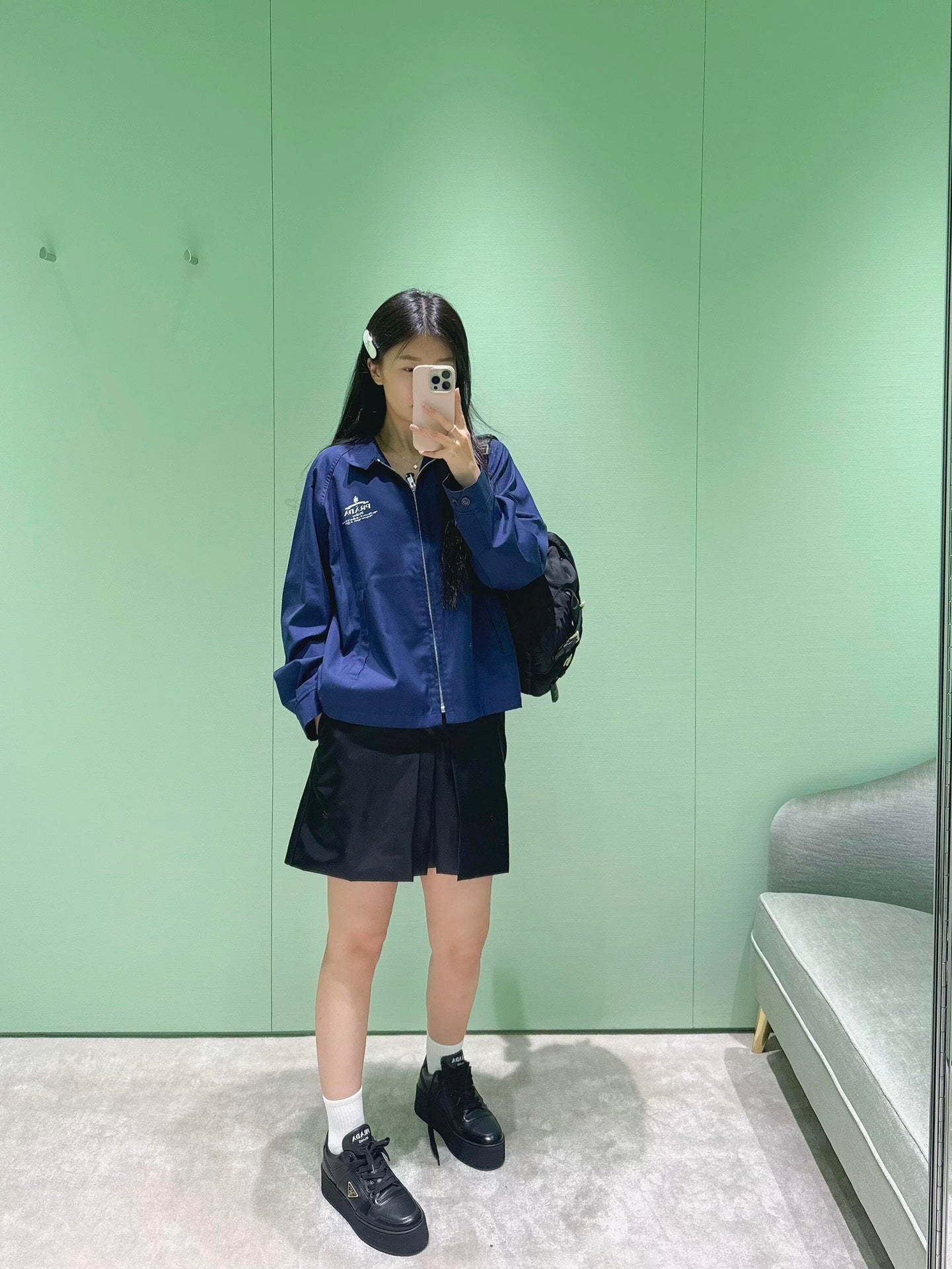 ZZLL / 프라다 재킷 코트