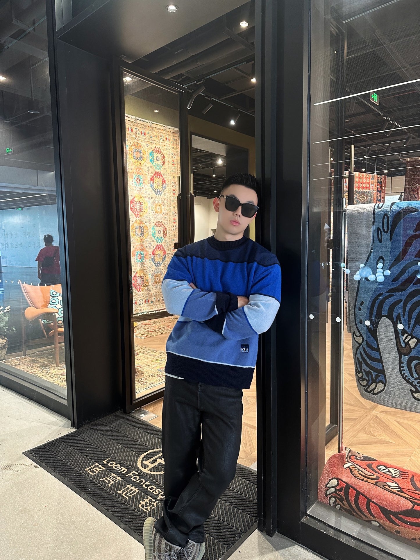 ZZLL / 디올 니트 스웨터