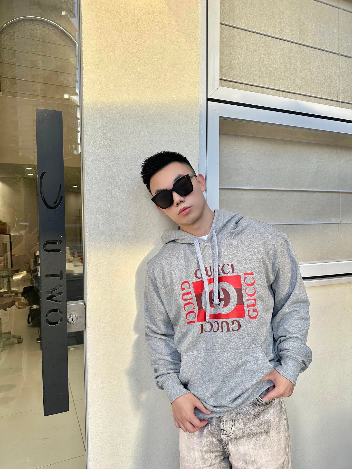 ZZLL / 구찌 후드티셔츠