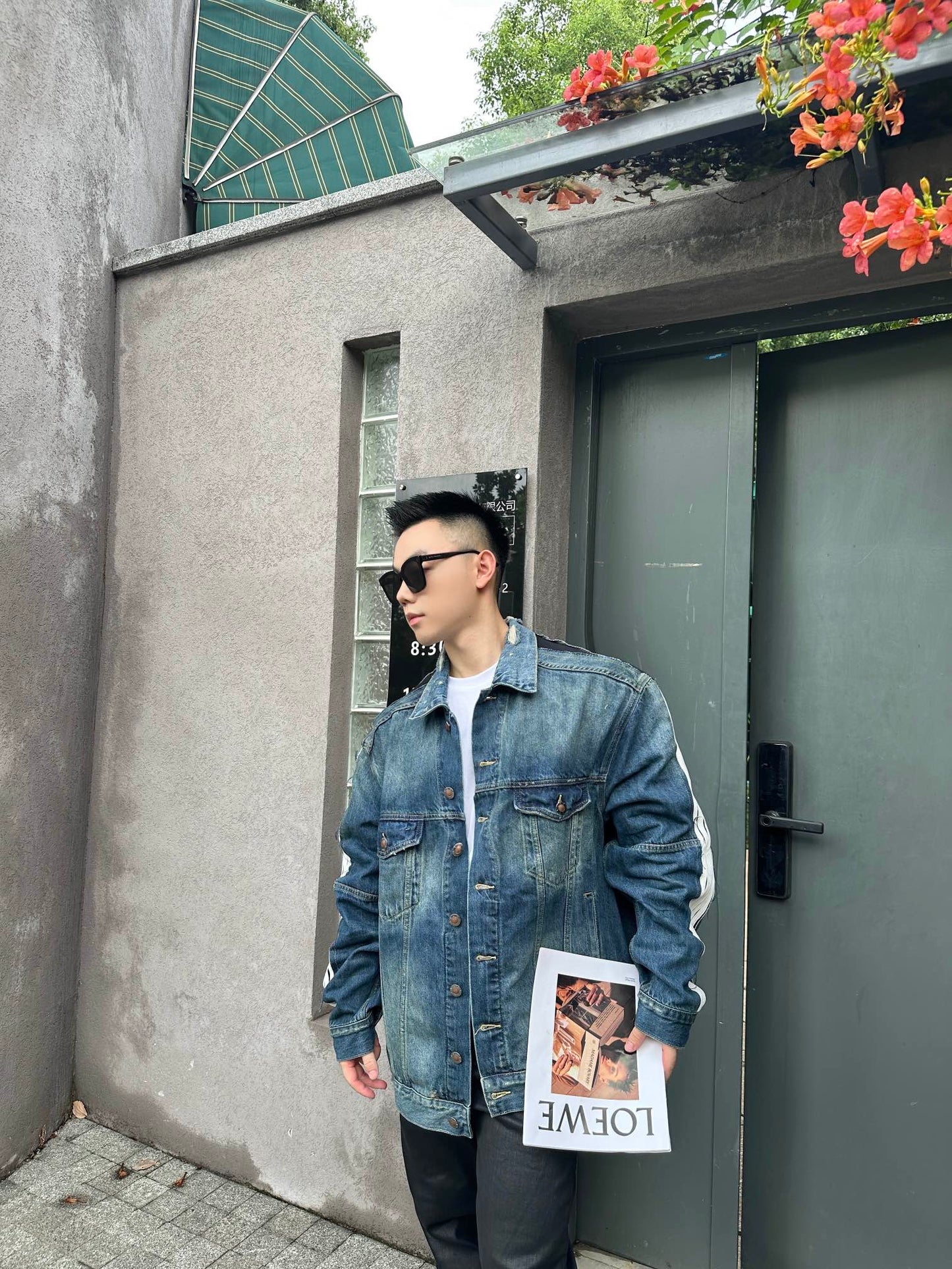 ZZLL / 발렌시아가 데님 재킷