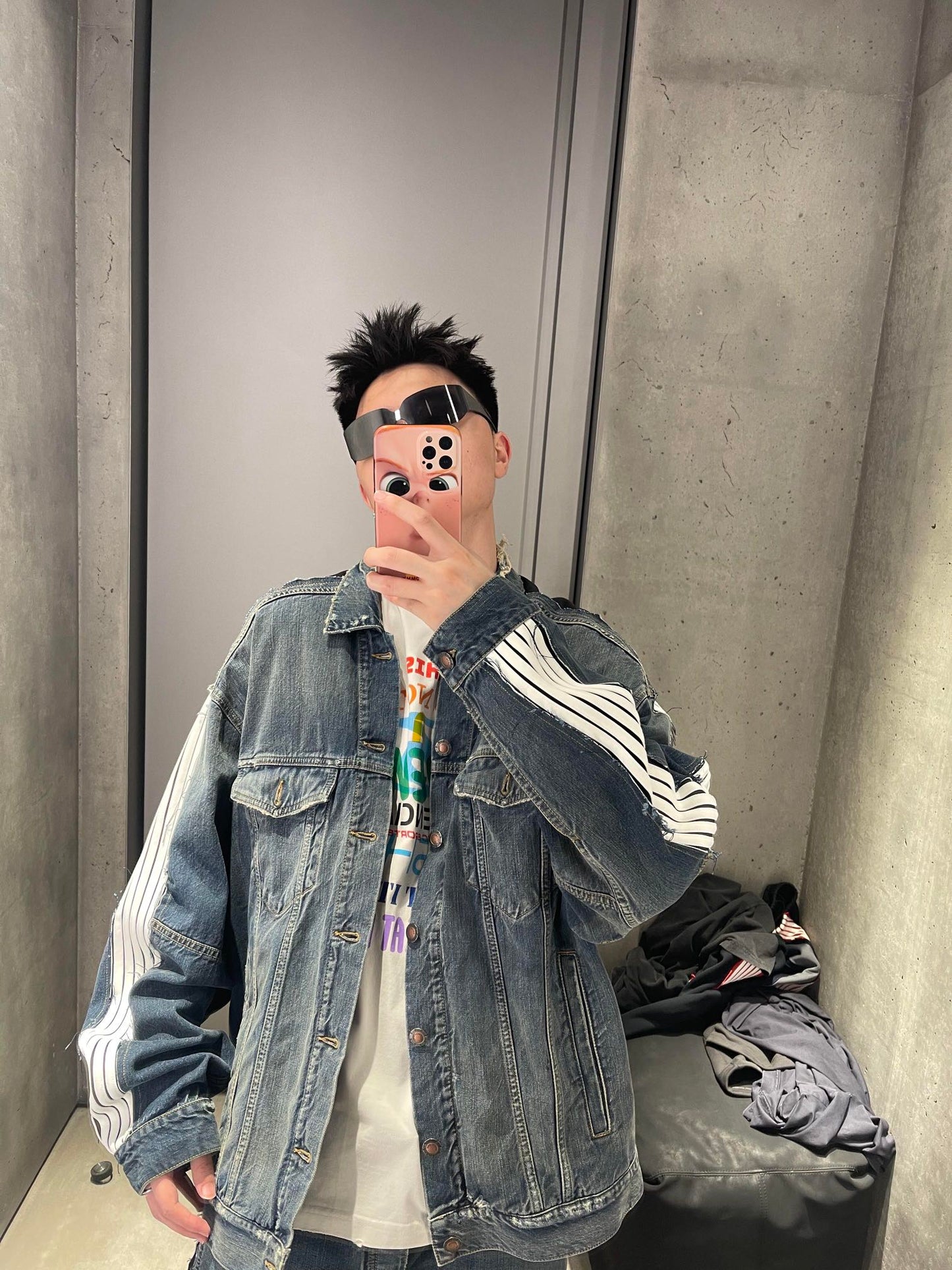 ZZLL / 발렌시아가 데님 재킷