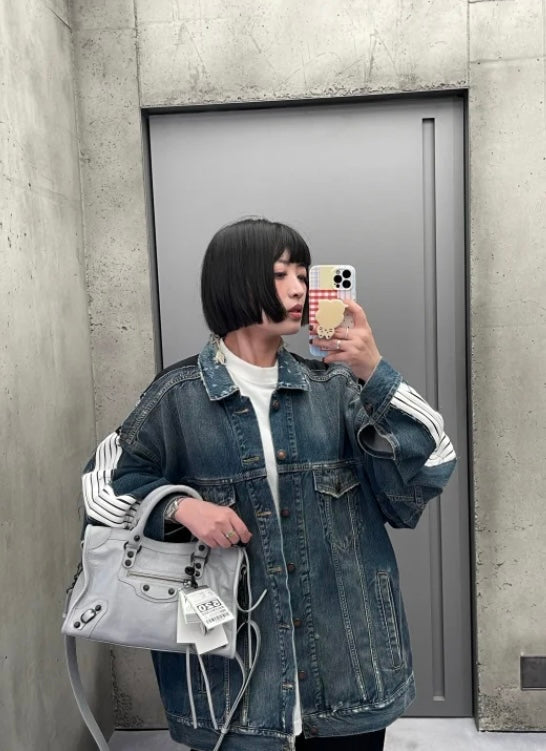 ZZLL / 발렌시아가 데님 재킷