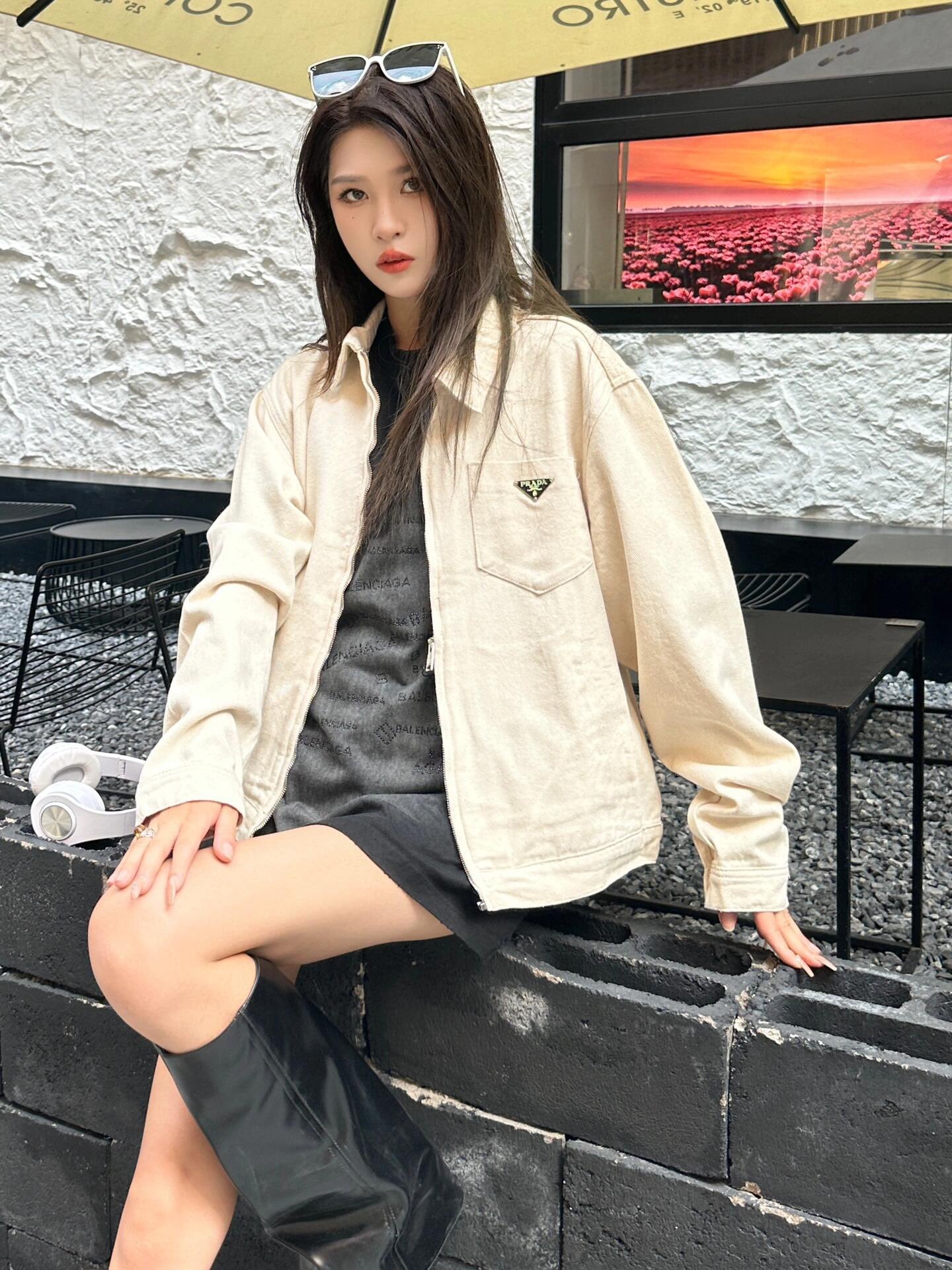 ZZLL / 프라다 재킷 코트