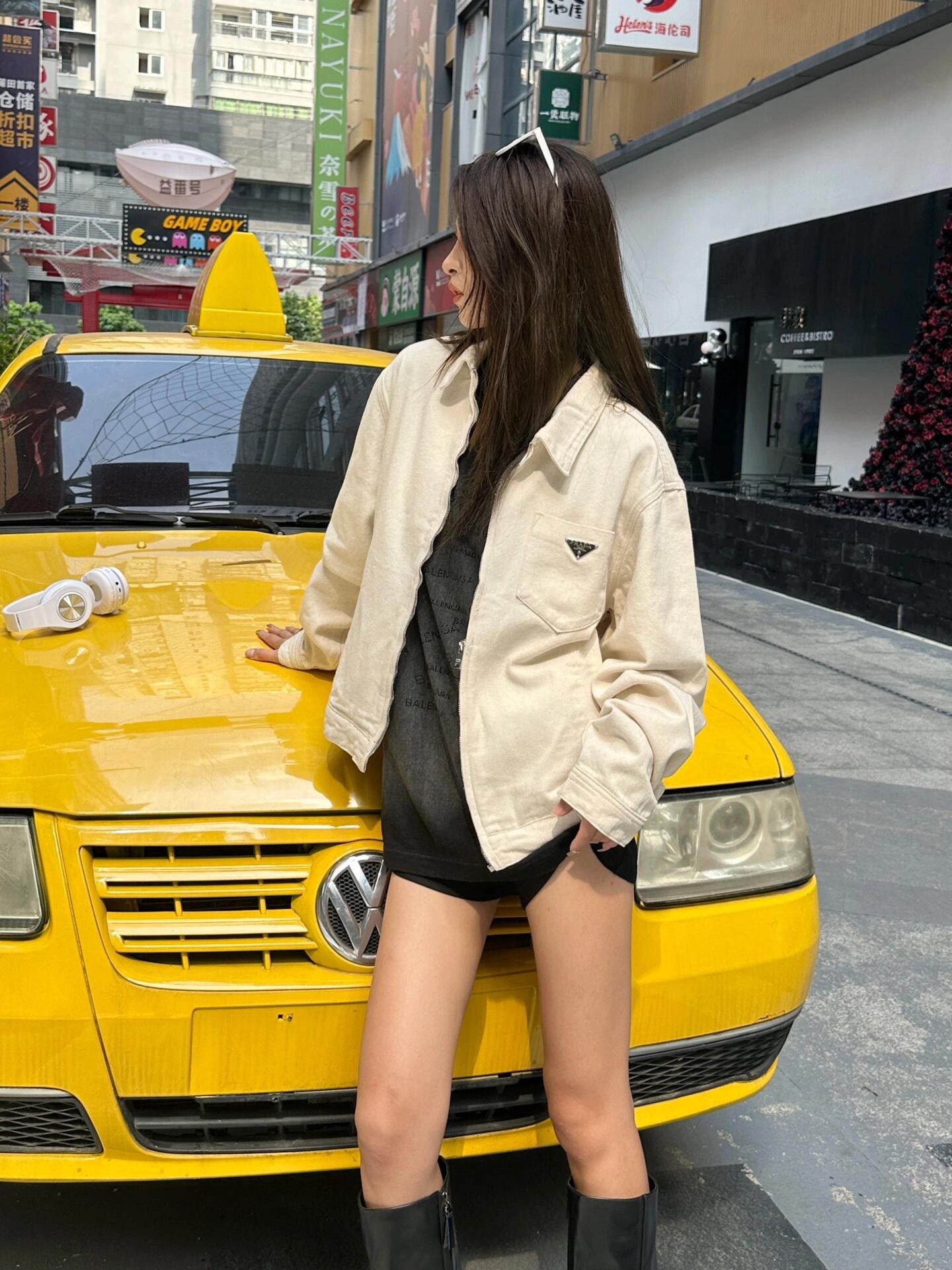 ZZLL / 프라다 재킷 코트