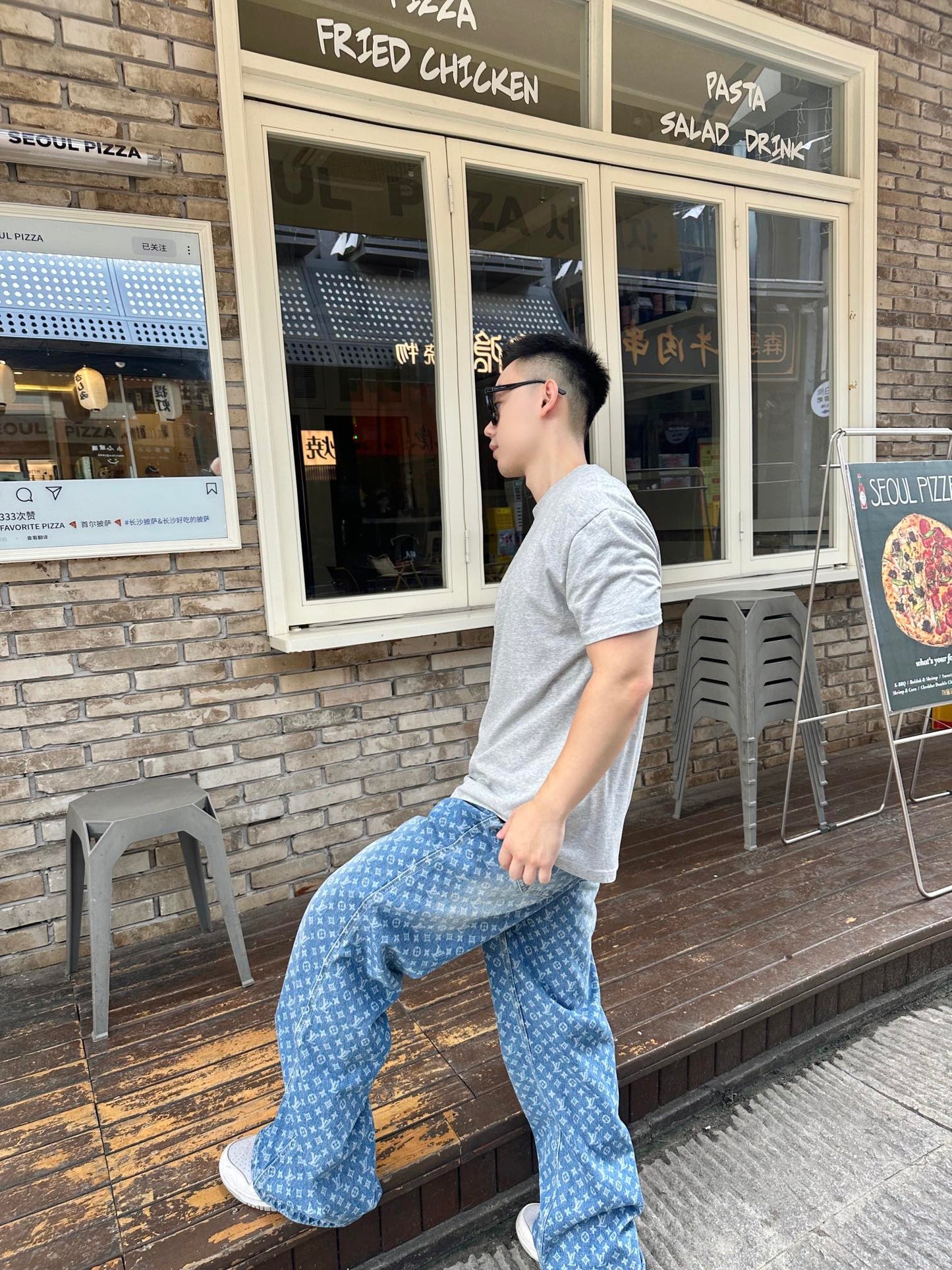 ZZLL / 루이비통 청바지
