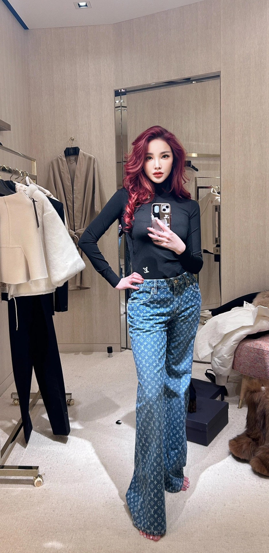 ZZLL / 루이비통 청바지