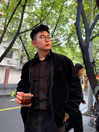 ZZLL / 폴로 재킷 코트