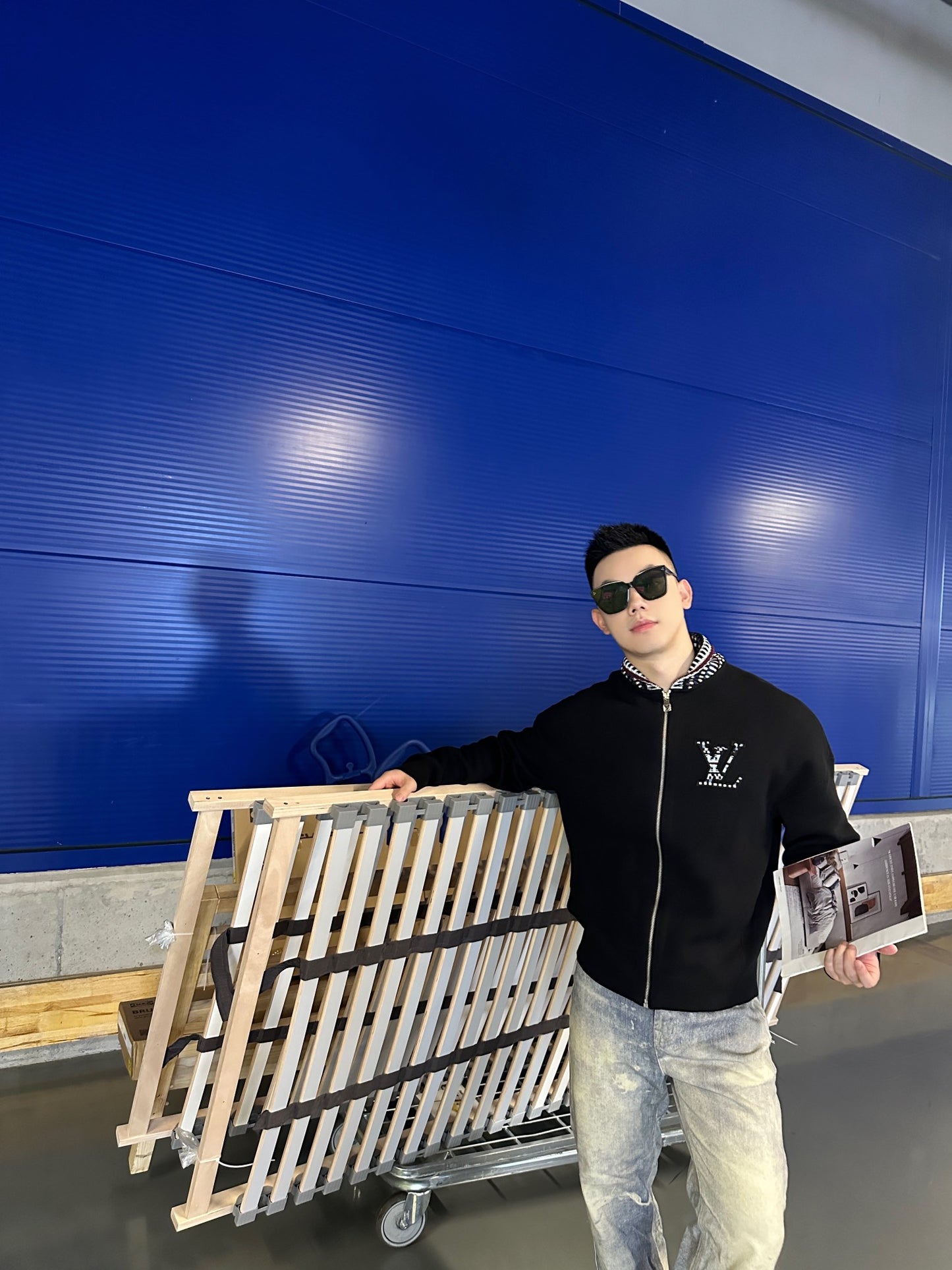 ZZLL / 루이비통 재킷 코트
