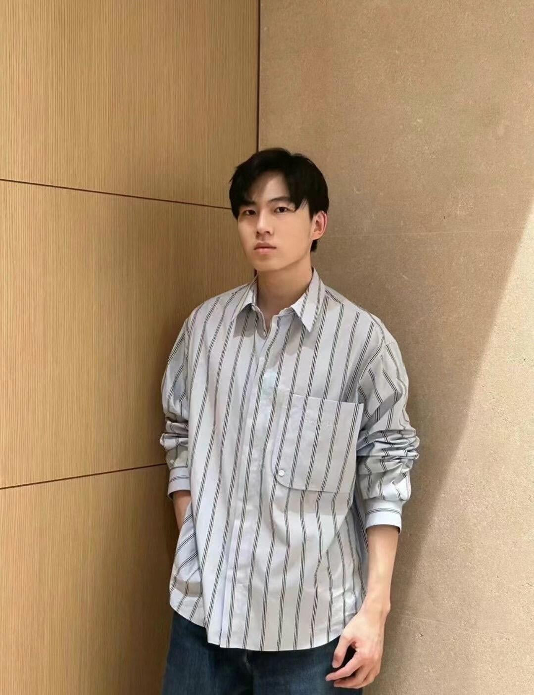 GTR / 디올 스트라이프 셔츠