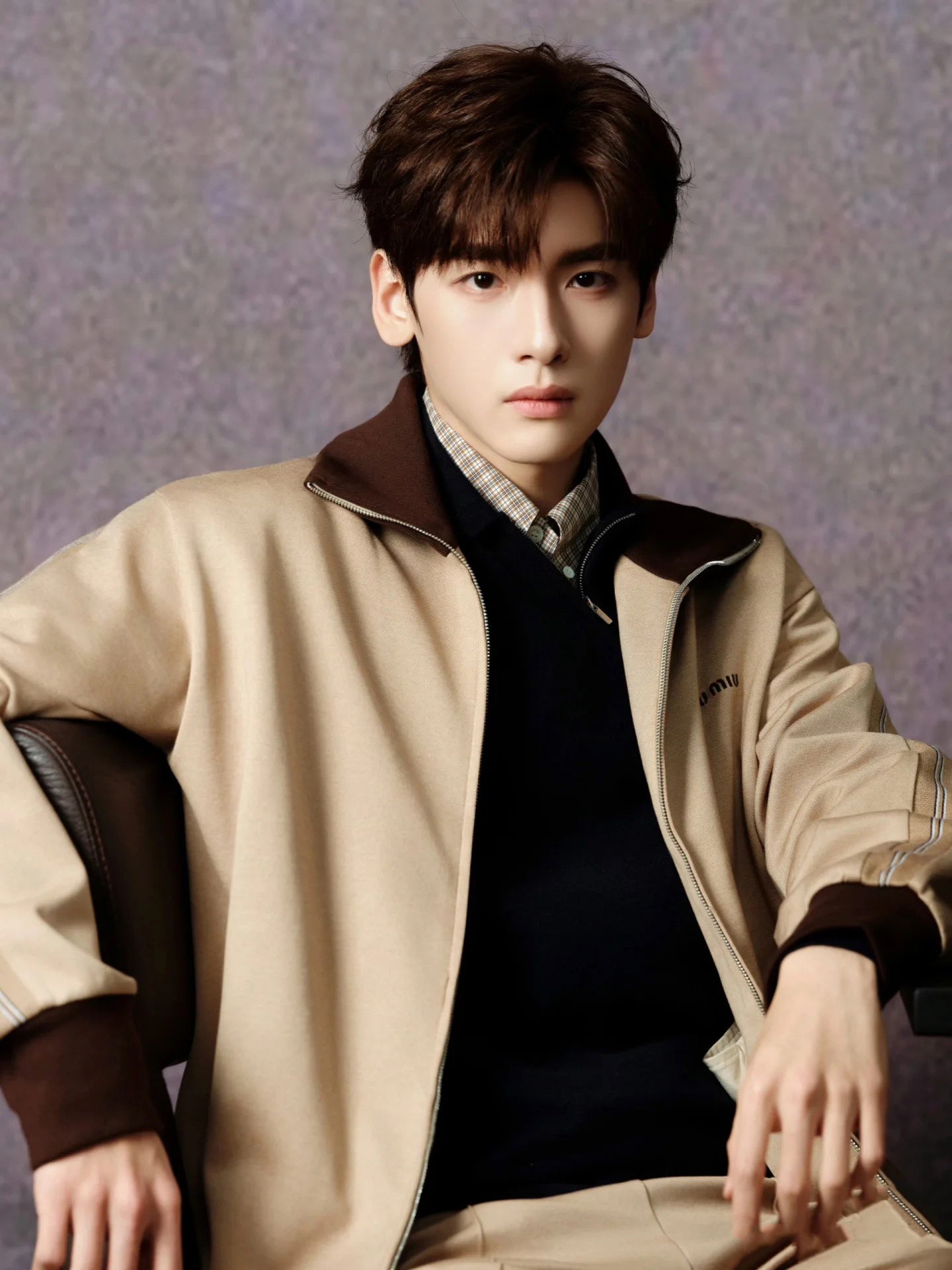 ZZLL / 미우미우 스포티 니트 코트