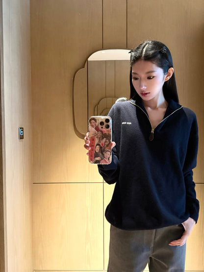 ZZLL / 미우미우 반집업 스웨터