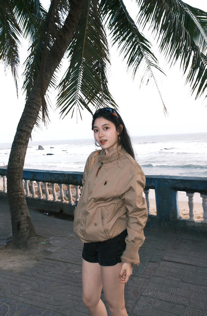 ZZLL / 폴로 재킷 코트