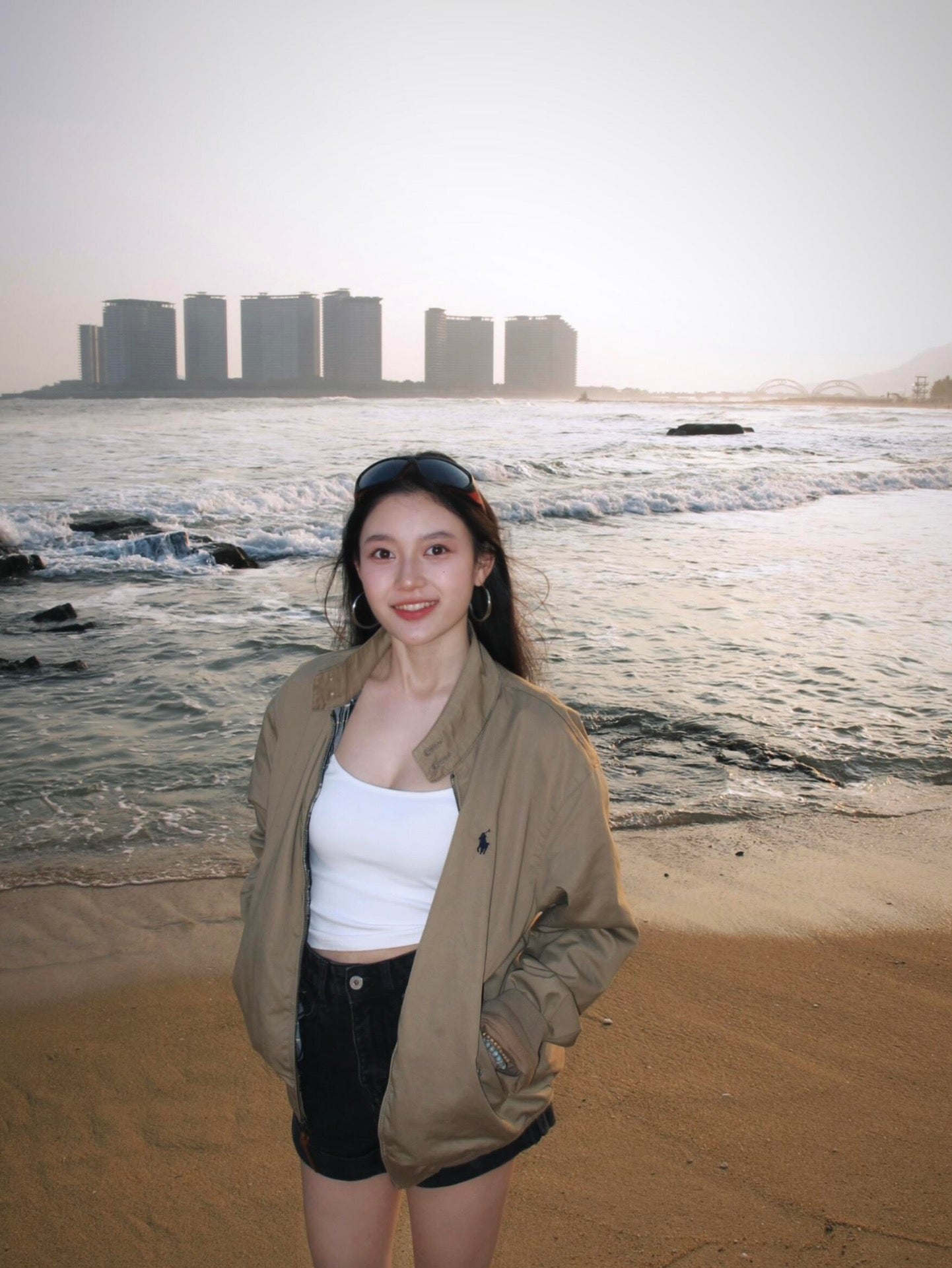 ZZLL / 폴로 재킷 코트